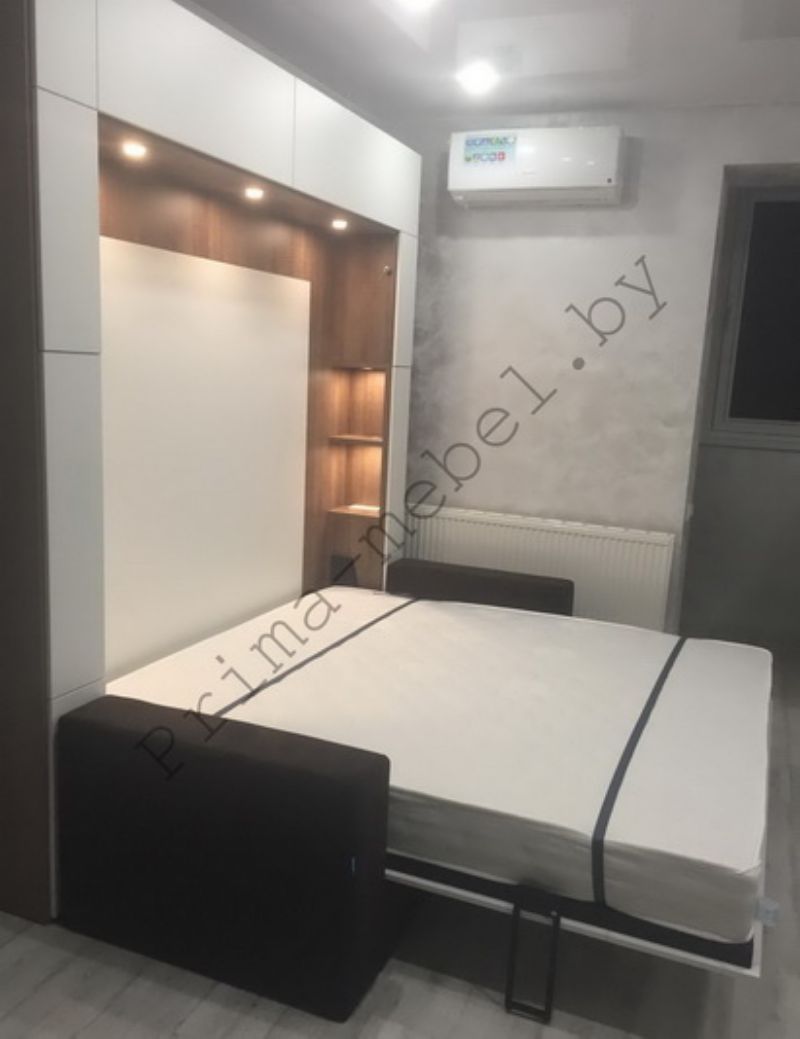 Шкаф-кровать с подсветкой